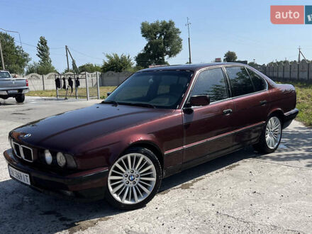 БМВ 5 Серія 1994 у Дубровице на Automoto.ua Червоний БМВ 5 Серія, об'ємом двигуна 2.5 л та пробігом 400 тис. км за 3200 $, фото 1 на Automoto.ua