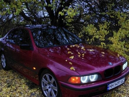 Красный БМВ 5 Серия, объемом двигателя 2 л и пробегом 340 тыс. км за 4000 $, фото 1 на Automoto.ua