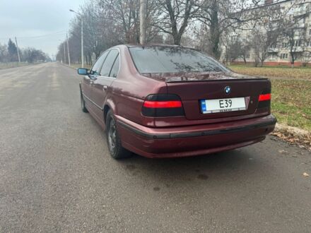 Червоний БМВ 5 Серія, об'ємом двигуна 2.5 л та пробігом 400 тис. км за 2800 $, фото 1 на Automoto.ua