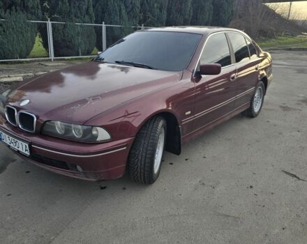 Красный БМВ 5 Серия, объемом двигателя 2 л и пробегом 300 тыс. км за 2850 $, фото 1 на Automoto.ua