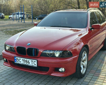 Червоний БМВ 5 Серія, об'ємом двигуна 2.2 л та пробігом 315 тис. км за 3900 $, фото 1 на Automoto.ua