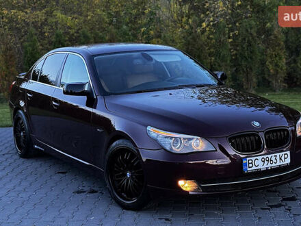 БМВ 5 Серия 2008 в Зборов на Automoto.ua Красный БМВ 5 Серия, объемом двигателя 3 л и пробегом 208 тыс. км за 9550 $, фото 1 на Automoto.ua