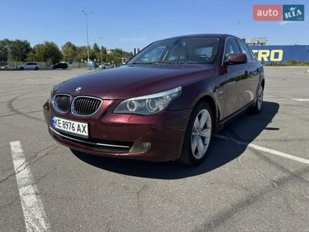 БМВ 5 Серия 2008 в Днепре (Днепропетровске) на Automoto.ua Красный БМВ 5 Серия, объемом двигателя 3 л и пробегом 316 тыс. км за 8888 $, фото 1 на Automoto.ua