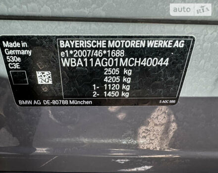 БМВ 5 Серія, об'ємом двигуна 2 л та пробігом 88 тис. км за 59000 $, фото 51 на Automoto.ua