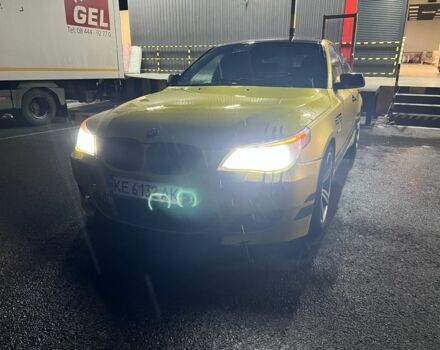 Желтый БМВ 5 Серия, объемом двигателя 2.5 л и пробегом 350 тыс. км за 6500 $, фото 2 на Automoto.ua