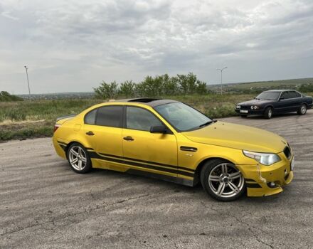 Желтый БМВ 5 Серия, объемом двигателя 2.5 л и пробегом 350 тыс. км за 6500 $, фото 9 на Automoto.ua