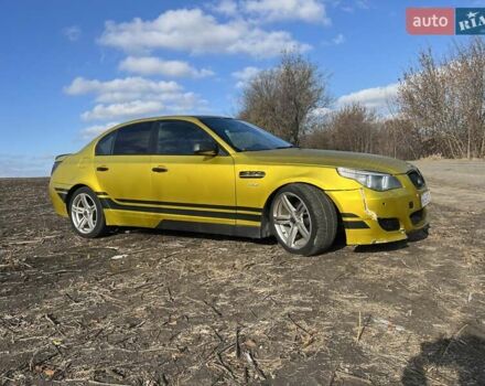 Желтый БМВ 5 Серия, объемом двигателя 2.5 л и пробегом 365 тыс. км за 6500 $, фото 3 на Automoto.ua