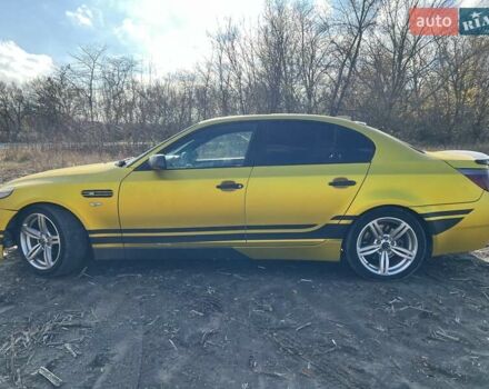 Желтый БМВ 5 Серия, объемом двигателя 2.5 л и пробегом 365 тыс. км за 6500 $, фото 9 на Automoto.ua