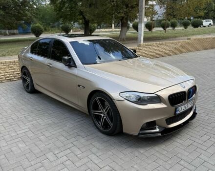 Желтый БМВ 5 Серия, объемом двигателя 2 л и пробегом 251 тыс. км за 14000 $, фото 13 на Automoto.ua