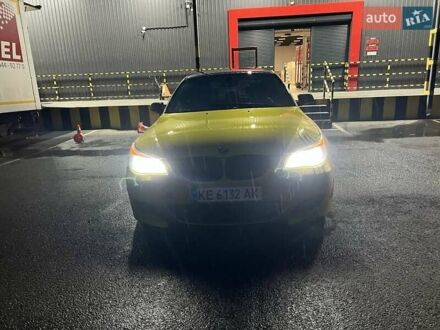 БМВ 5 Серия 2005 в Днепре (Днепропетровске) на Automoto.ua Желтый БМВ 5 Серия, объемом двигателя 2.5 л и пробегом 350 тыс. км за 7000 $, фото 1 на Automoto.ua