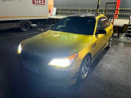 БМВ 5 Серия 2005 в Днепре (Днепропетровске) на Automoto.ua Желтый БМВ 5 Серия, объемом двигателя 2.5 л и пробегом 350 тыс. км за 12000 $, фото 1 на Automoto.ua
