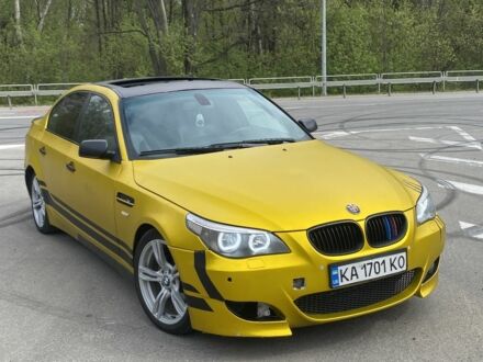 Желтый БМВ 5 Серия, объемом двигателя 2.5 л и пробегом 390 тыс. км за 6499 $, фото 1 на Automoto.ua