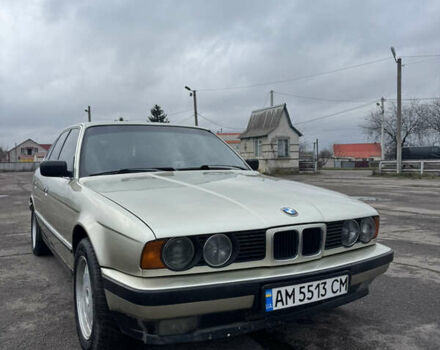 Серый БМВ 5 Серия, объемом двигателя 2.49 л и пробегом 290 тыс. км за 3200 $, фото 2 на Automoto.ua