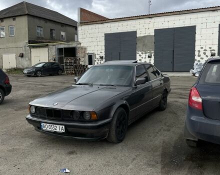 Серый БМВ 5 Серия, объемом двигателя 2.5 л и пробегом 400 тыс. км за 1650 $, фото 2 на Automoto.ua