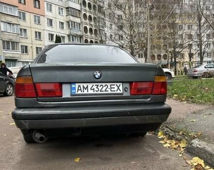Серый БМВ 5 Серия, объемом двигателя 2 л и пробегом 310 тыс. км за 1750 $, фото 1 на Automoto.ua