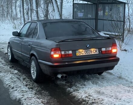Серый БМВ 5 Серия, объемом двигателя 2.5 л и пробегом 3 тыс. км за 2500 $, фото 1 на Automoto.ua