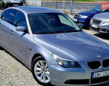 Серый БМВ 5 Серия, объемом двигателя 3 л и пробегом 255 тыс. км за 4500 $, фото 7 на Automoto.ua