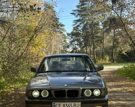 Серый БМВ 5 Серия, объемом двигателя 2.4 л и пробегом 350 тыс. км за 2450 $, фото 2 на Automoto.ua