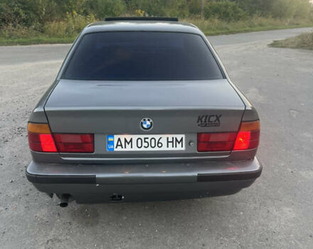 Серый БМВ 5 Серия, объемом двигателя 2 л и пробегом 414 тыс. км за 3400 $, фото 3 на Automoto.ua