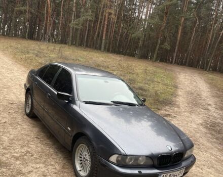 Серый БМВ 5 Серия, объемом двигателя 2.5 л и пробегом 230 тыс. км за 2900 $, фото 3 на Automoto.ua