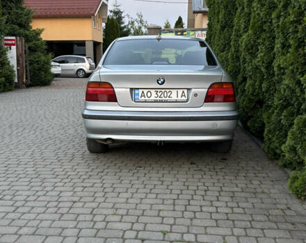 Серый БМВ 5 Серия, объемом двигателя 2.5 л и пробегом 322 тыс. км за 3100 $, фото 3 на Automoto.ua