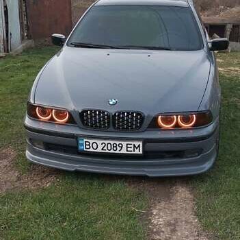 Серый БМВ 5 Серия, объемом двигателя 2 л и пробегом 378 тыс. км за 4700 $, фото 6 на Automoto.ua