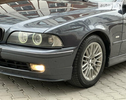 Серый БМВ 5 Серия, объемом двигателя 2.5 л и пробегом 286 тыс. км за 4150 $, фото 10 на Automoto.ua