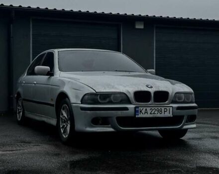 Серый БМВ 5 Серия, объемом двигателя 3 л и пробегом 244 тыс. км за 4600 $, фото 2 на Automoto.ua