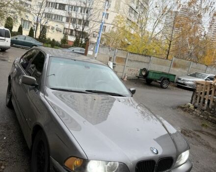 Серый БМВ 5 Серия, объемом двигателя 2.5 л и пробегом 299 тыс. км за 3850 $, фото 1 на Automoto.ua