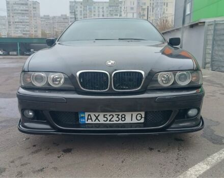 Серый БМВ 5 Серия, объемом двигателя 3.5 л и пробегом 200 тыс. км за 5500 $, фото 2 на Automoto.ua