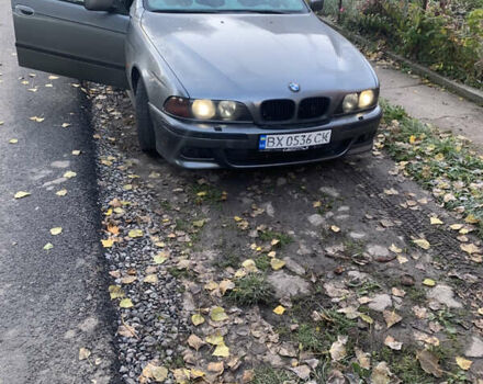 Серый БМВ 5 Серия, объемом двигателя 2.5 л и пробегом 414 тыс. км за 4400 $, фото 2 на Automoto.ua