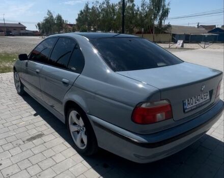 Серый БМВ 5 Серия, объемом двигателя 2 л и пробегом 405 тыс. км за 4500 $, фото 8 на Automoto.ua