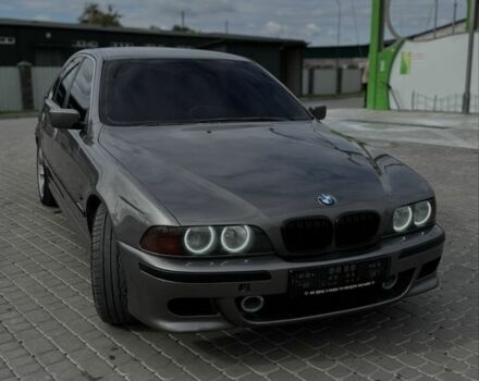 Серый БМВ 5 Серия, объемом двигателя 2 л и пробегом 235 тыс. км за 3599 $, фото 1 на Automoto.ua