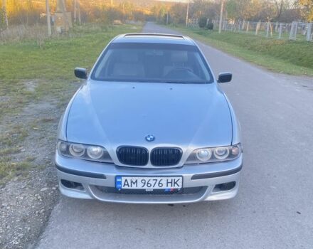 Серый БМВ 5 Серия, объемом двигателя 2 л и пробегом 10 тыс. км за 3000 $, фото 3 на Automoto.ua