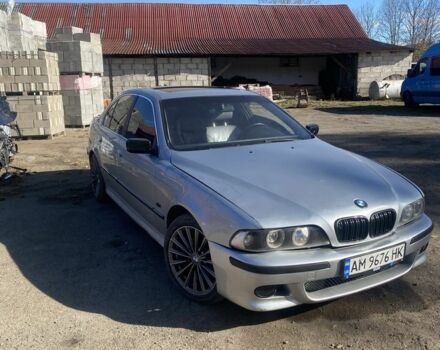 Серый БМВ 5 Серия, объемом двигателя 2 л и пробегом 10 тыс. км за 3000 $, фото 1 на Automoto.ua