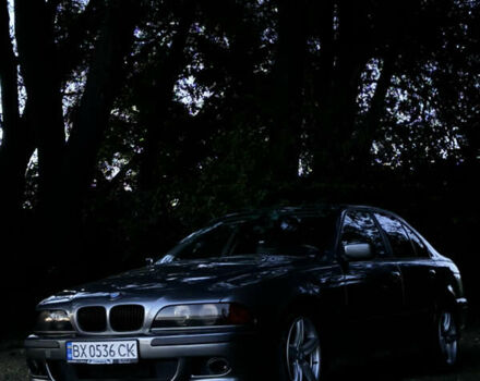 Серый БМВ 5 Серия, объемом двигателя 2.5 л и пробегом 414 тыс. км за 4400 $, фото 1 на Automoto.ua