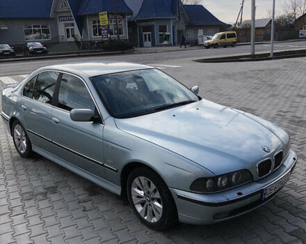 Серый БМВ 5 Серия, объемом двигателя 1.99 л и пробегом 248 тыс. км за 3800 $, фото 13 на Automoto.ua