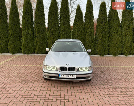 Серый БМВ 5 Серия, объемом двигателя 2.5 л и пробегом 436 тыс. км за 3350 $, фото 3 на Automoto.ua