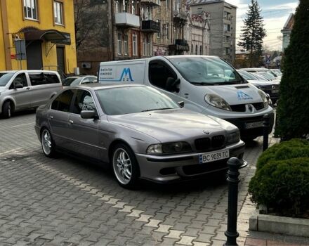 Серый БМВ 5 Серия, объемом двигателя 2.5 л и пробегом 350 тыс. км за 1000 $, фото 3 на Automoto.ua