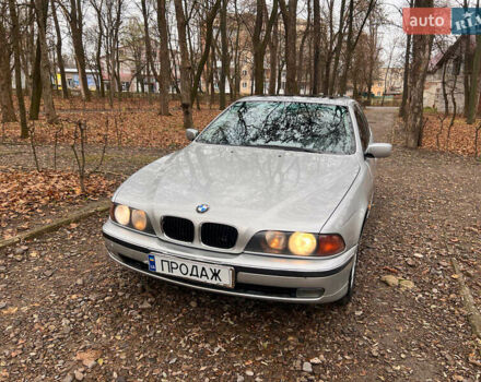 Серый БМВ 5 Серия, объемом двигателя 2.5 л и пробегом 300 тыс. км за 4300 $, фото 2 на Automoto.ua
