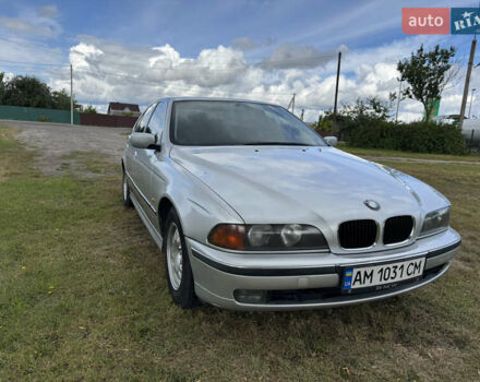 Серый БМВ 5 Серия, объемом двигателя 2.5 л и пробегом 305 тыс. км за 4999 $, фото 3 на Automoto.ua