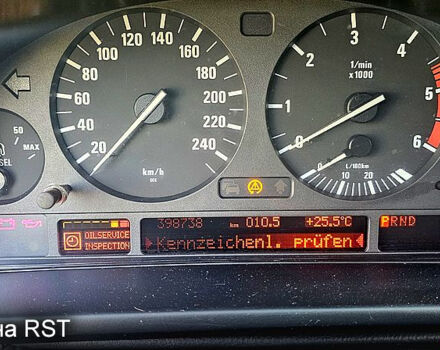 Серый БМВ 5 Серия, объемом двигателя 2.5 л и пробегом 399 тыс. км за 5300 $, фото 2 на Automoto.ua