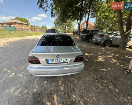 Серый БМВ 5 Серия, объемом двигателя 2.5 л и пробегом 450 тыс. км за 6000 $, фото 1 на Automoto.ua