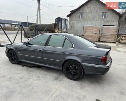 Серый БМВ 5 Серия, объемом двигателя 3 л и пробегом 320 тыс. км за 5550 $, фото 10 на Automoto.ua