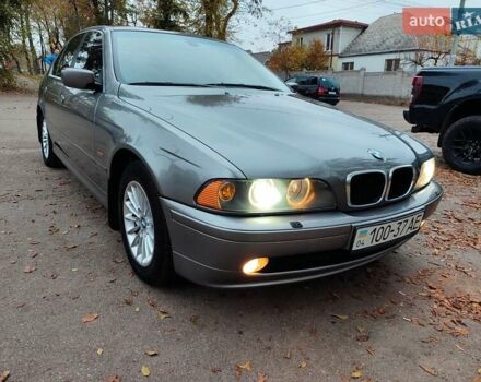 Серый БМВ 5 Серия, объемом двигателя 2 л и пробегом 440 тыс. км за 5950 $, фото 1 на Automoto.ua