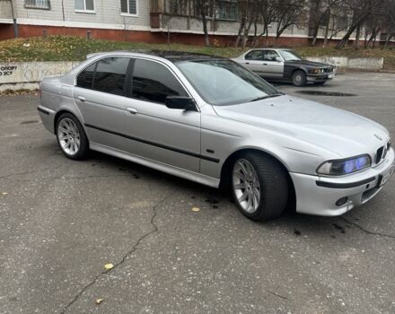 Серый БМВ 5 Серия, объемом двигателя 2.2 л и пробегом 333 тыс. км за 3500 $, фото 1 на Automoto.ua