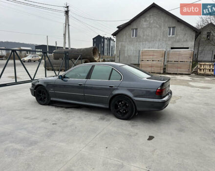 Серый БМВ 5 Серия, объемом двигателя 3 л и пробегом 320 тыс. км за 5550 $, фото 9 на Automoto.ua