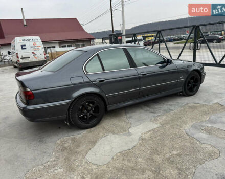 Серый БМВ 5 Серия, объемом двигателя 3 л и пробегом 320 тыс. км за 5550 $, фото 11 на Automoto.ua