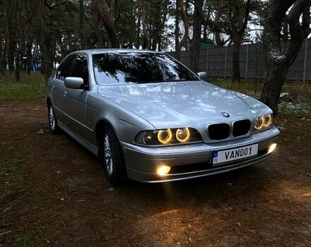 Серый БМВ 5 Серия, объемом двигателя 2.5 л и пробегом 319 тыс. км за 6300 $, фото 2 на Automoto.ua