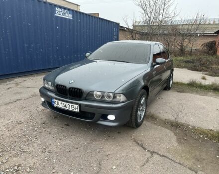 Серый БМВ 5 Серия, объемом двигателя 2.2 л и пробегом 445 тыс. км за 4900 $, фото 1 на Automoto.ua